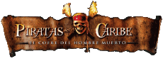 Multimedia Películas Internacional Piratas del Caribe El Cofre del Hobre Muerto Logotipo Español 
