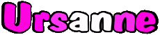 Nombre FEMENINO - Francia U Ursanne 