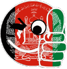 Banderas Asia Afganistán Smiley - OK 