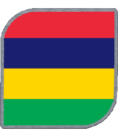 Fahnen Afrika Mauritius Platz 