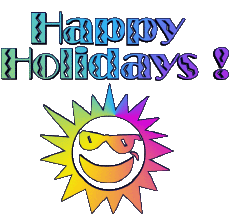 Mensajes Inglés Happy Holidays Fondo transparente 04 