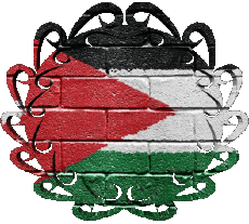 Fahnen Asien Jordan Form 01 