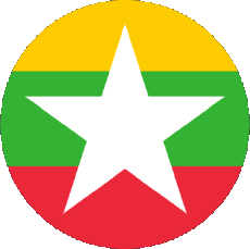 Bandiere Asia Burma Vario 