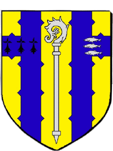 Wappen-Fahnen Frankreich Abteilungen - Städte 56 PLUMELEC 