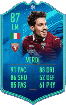 Multi Média Jeux Vidéo F I F A - Joueurs Cartes Italie Simone Verdi 