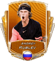 Sports Tennis - Joueurs Russie Andrey Rublev 