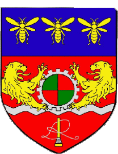 Banderas Francia Departamentos - Ciudades 10 ROMILLY SUR SEINE 