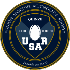 Sports Rugby Club France Logo Dept 35 USAR - Union Sportive Acigné 