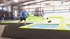 Humor -  Fun Sport Trampolin Innere Fail 