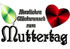 Messages German Herzlichen Glückwunsch zum Muttertag 03 