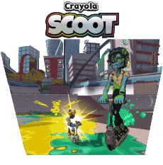 Multi Media Video Games Crayola Scoot Icons 