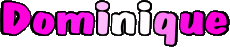 Nombre FEMENINO - Francia D Dominique 