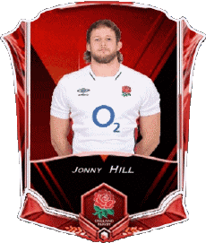Sport Rugby - Spieler England Jonny Hill 