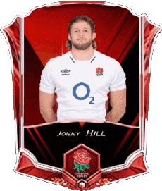 Sports Rugby - Players England Team 2022 Jonny Hill 