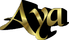 Vorname WEIBLICH - Maghreb Muslim A Aya 