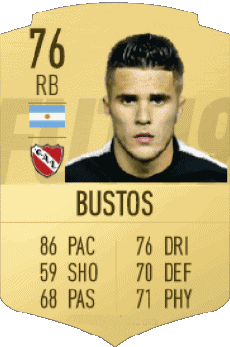 Multi Média Jeux Vidéo F I F A - Joueurs Cartes Argentine Fabricio Bustos 