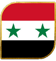 Fahnen Asien Syrien Platz 