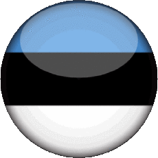 Bandiere Europa Estonia Tondo 