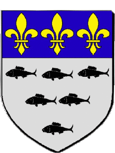 Blasone-Bandiere Francia Dipartimenti - Città 37 LOCHES 