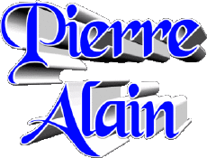 Vorname MANN - Frankreich P Pierre Alain 