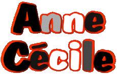 Nombre FEMENINO - Francia A Compuesto Anne Cécile 