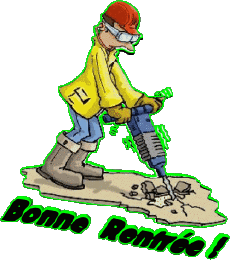 Nachrichten Französisch Bonne Rentrée Transparenter Hintergrund 09 