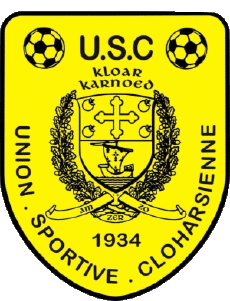 Sports FootBall Club France Logo Bretagne 29 - Finistère US Clohars Carnoet 