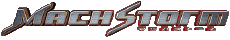 Multimedia Videospiele Mach Storm Logo - Symbole 