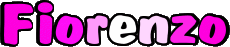 Prénoms MASCULIN - Italie F Fiorenzo 