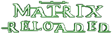 Multimedia Películas Internacional Matrix 02 Reloaded Logotipo Inglés 