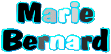 Prénoms FEMININ - France M Composé Marie Bernard 