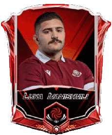 Sportivo Rugby - Giocatori Georgia Squadra 2025 Luka Ivanishvili 