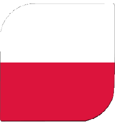 Bandiere Europa Polonia Quadrato 