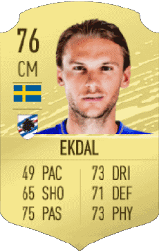 Multimedia Videogiochi F I F A - Giocatori carte Svezia Albin Ekdal 