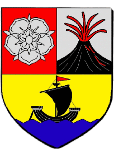 Fahnen Frankreich Abteilungen - Städte 974 SAINTE ROSE 