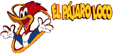 Multimedia Cartoons TV Filme Woody Woodpecker Spanisches Logo 