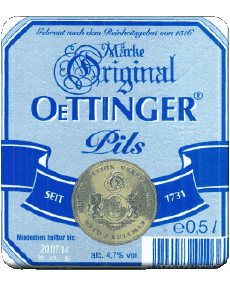 Bebidas Cervezas Alemania Oettinger 