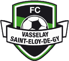 Sports FootBall Club France Logo Centre-Val de Loire 18 - Cher FC Vasselay St Eloy de Gy 