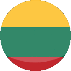 Drapeaux Europe Lituanie Rond 