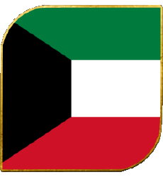 Banderas Asia Kuwait Plaza 