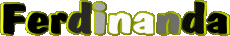 Prénoms FEMININ - Allemagne F Ferdinanda 