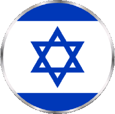 Fahnen Asien Israel Runde 