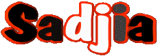 Nombre FEMENINO - Magreb Musulmán S Sadjia 