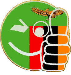 Drapeaux Afrique Zambie Smiley - OK 