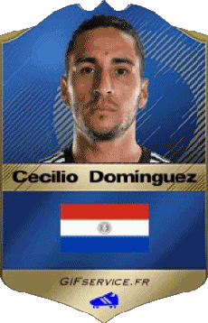 Multimedia Videospiele F I F A - Karten Spieler Paraguay Cecilio Domínguez 