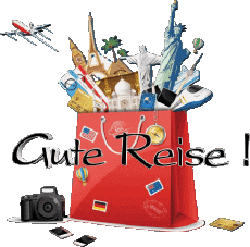 Messages Allemand Gute Reise 01 