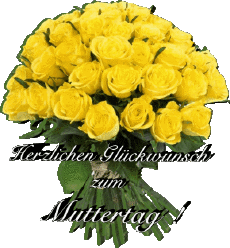 Messages German Herzlichen Glückwunsch zum Muttertag 019 
