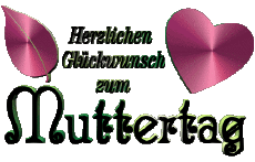 Mensajes Alemán Herzlichen Glückwunsch zum Muttertag 03 