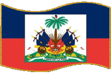 Banderas América Haití Rectángulo 