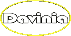First Names FEMININE - France D Davinia 